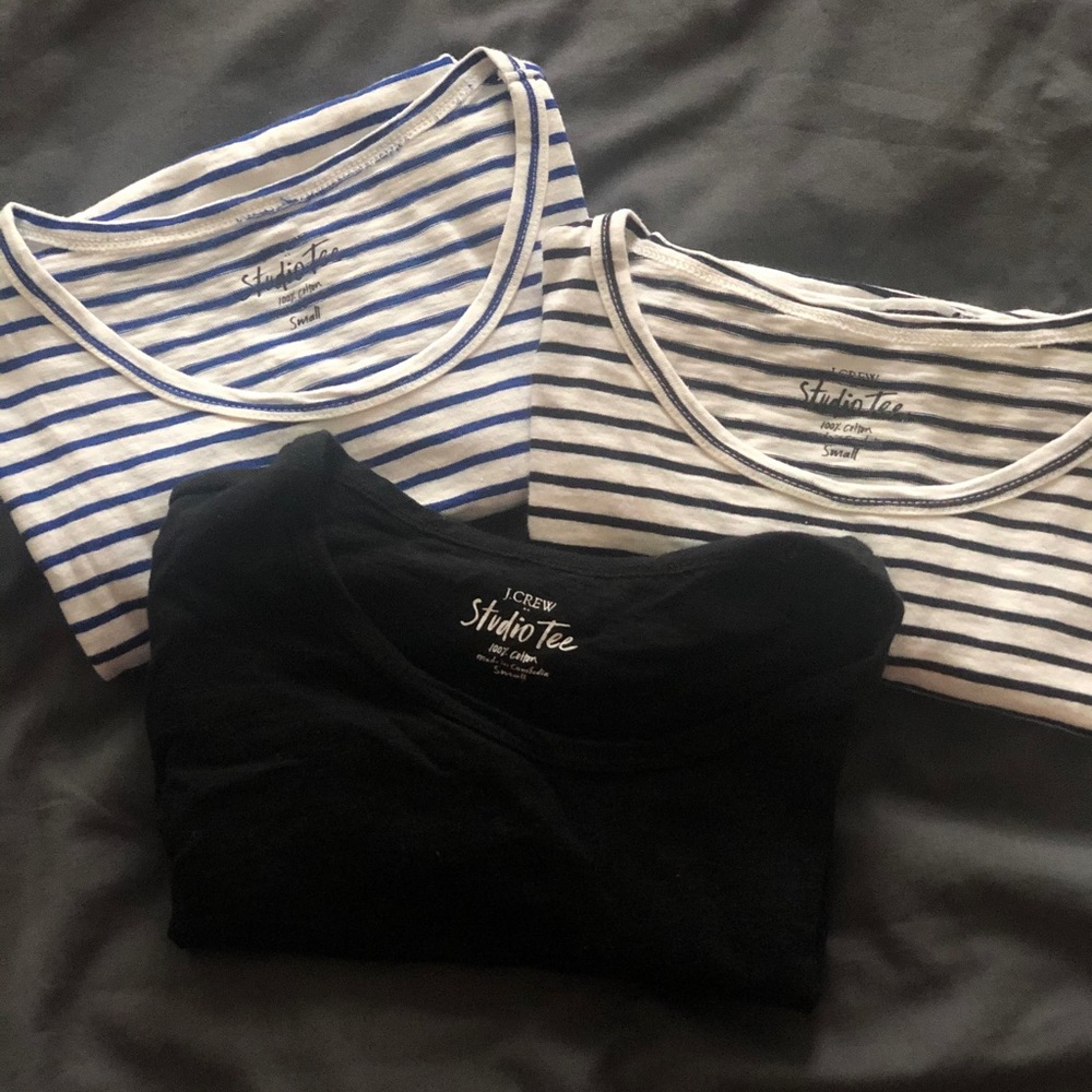 J.Crew women’s studio tee bundle